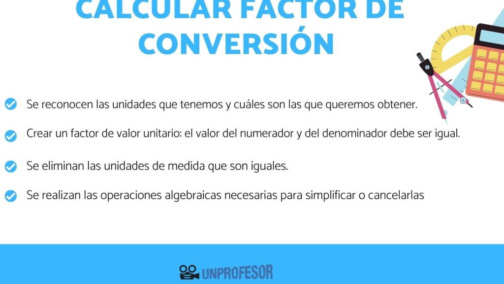Aprende a calcular el factor de conversión en un instante 1 aprende a calcular el factor de conversion en un instante