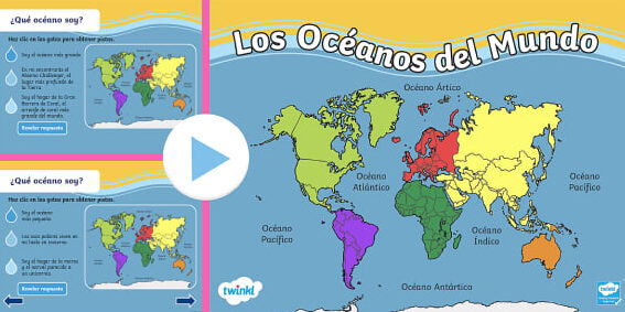 Descubriendo Continentes y Océanos del Mundo: ¡Con Mapa Interactivo! 1 descubriendo continentes y oceanos del mundo con mapa interactivo