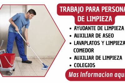 Trabajos para limpieza