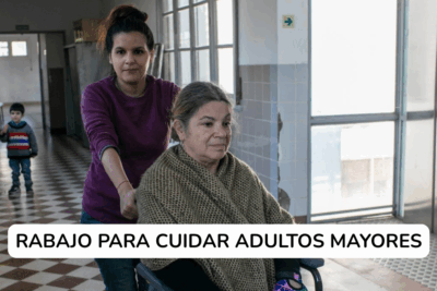 Trabajo para cuidar adulto mayor